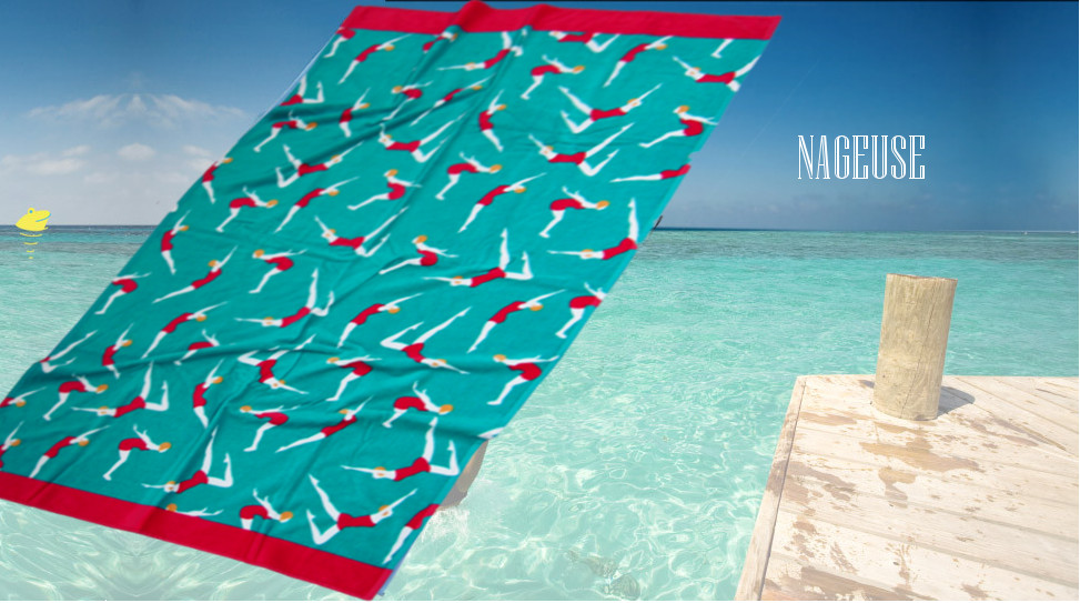 SERVIETTE «Nageuses»